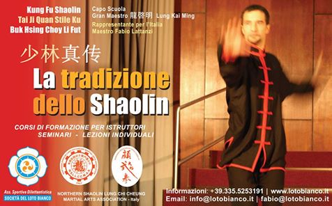 Corsi di Kung fu Shaolin tradizionale - leggi l'insersione su Facebook - nuova finestra.