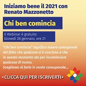 Chi ben comincia; webinar gratuito.