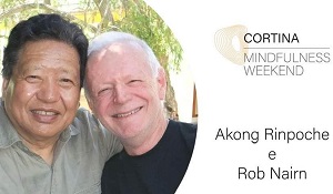 Akong Rinpoche and Rob Nairn together.