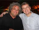 Renato Mazzonetto con Andreas Vollenweider